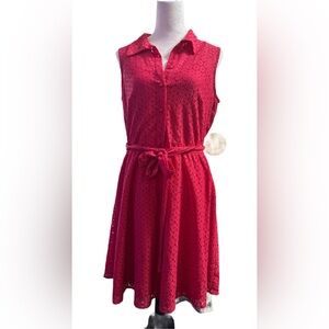 Emma & Michele Pink Lace Dress